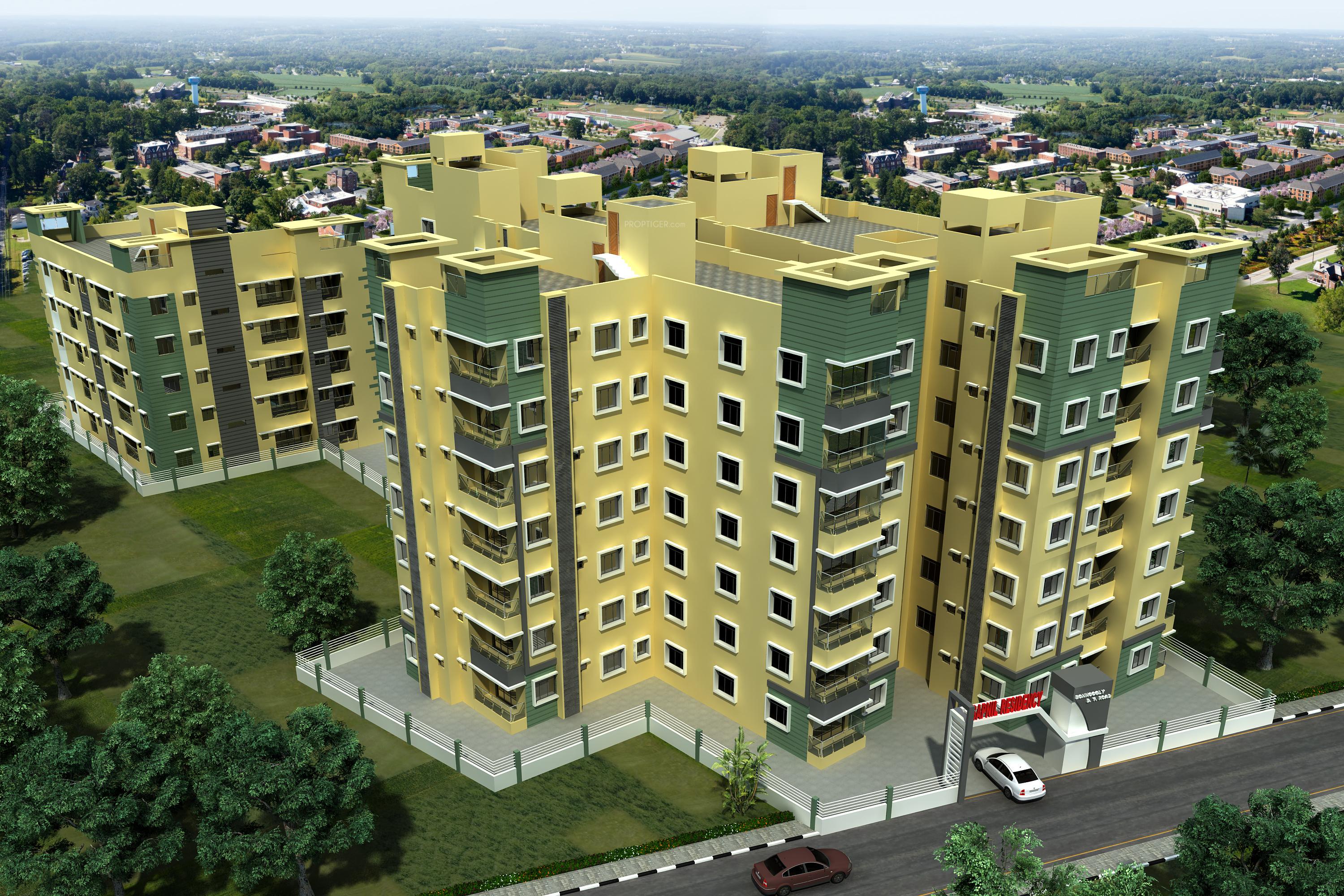 sapnil-residency Elevation