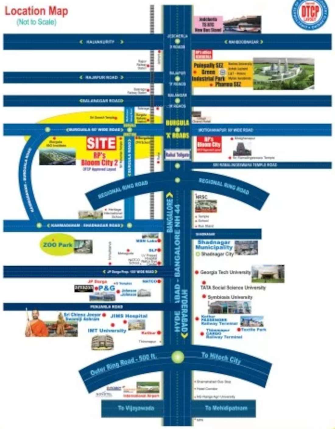 sri-sai-bloom-city-2-ph-v Location Plan