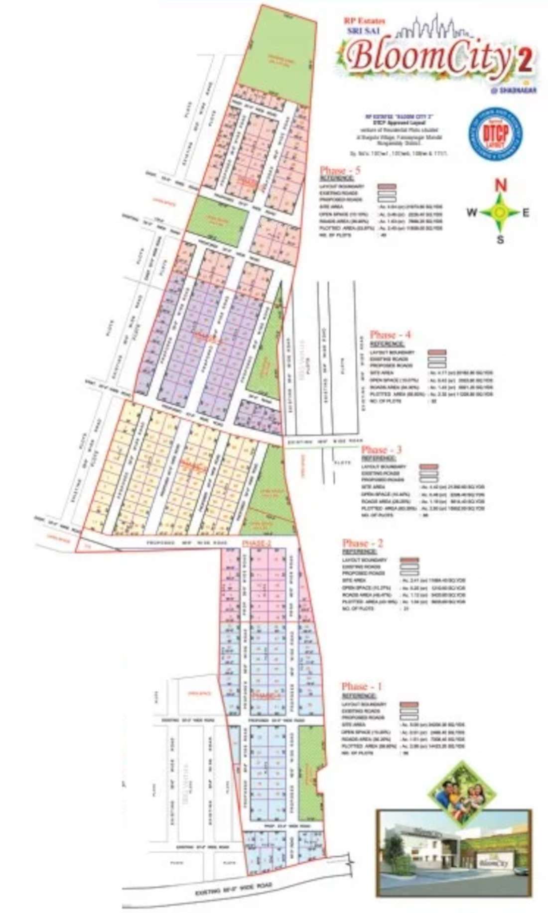sri-sai-bloom-city-2-ph-1 Layout Plan