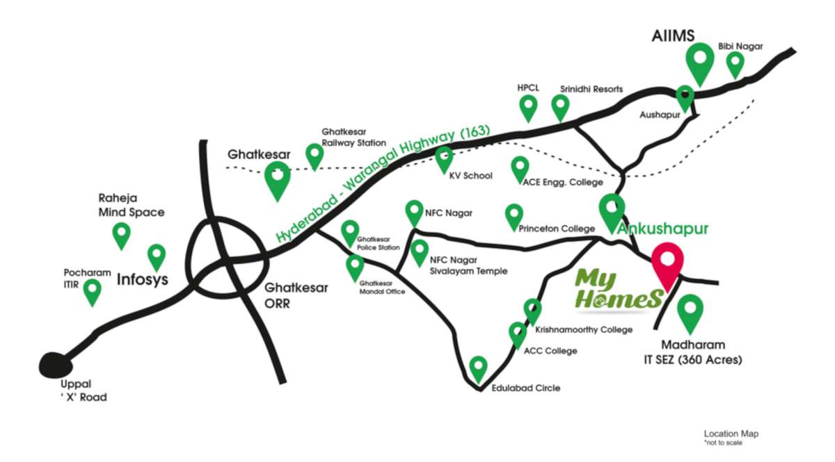 my-homes Location Plan