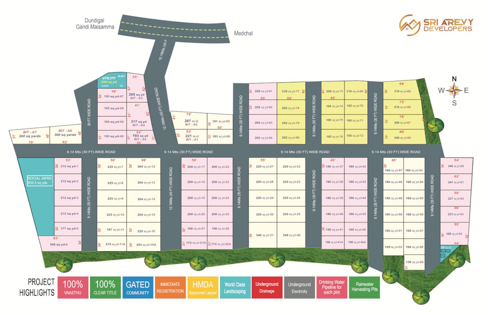 urban-springs Layout Plan