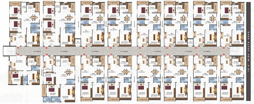 teja-heights-block-a Sai Teja Heights Block A Cluster Plan