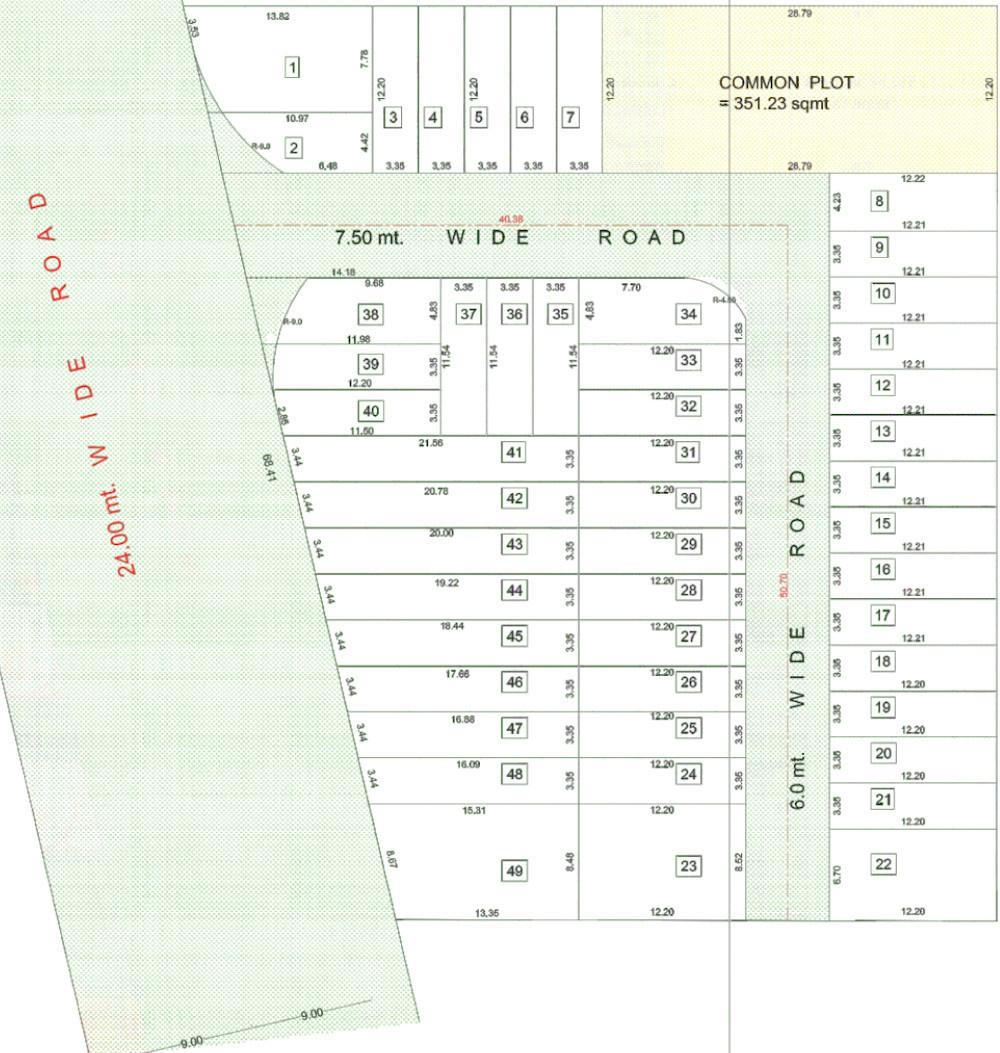 shree-residency Layout Plan