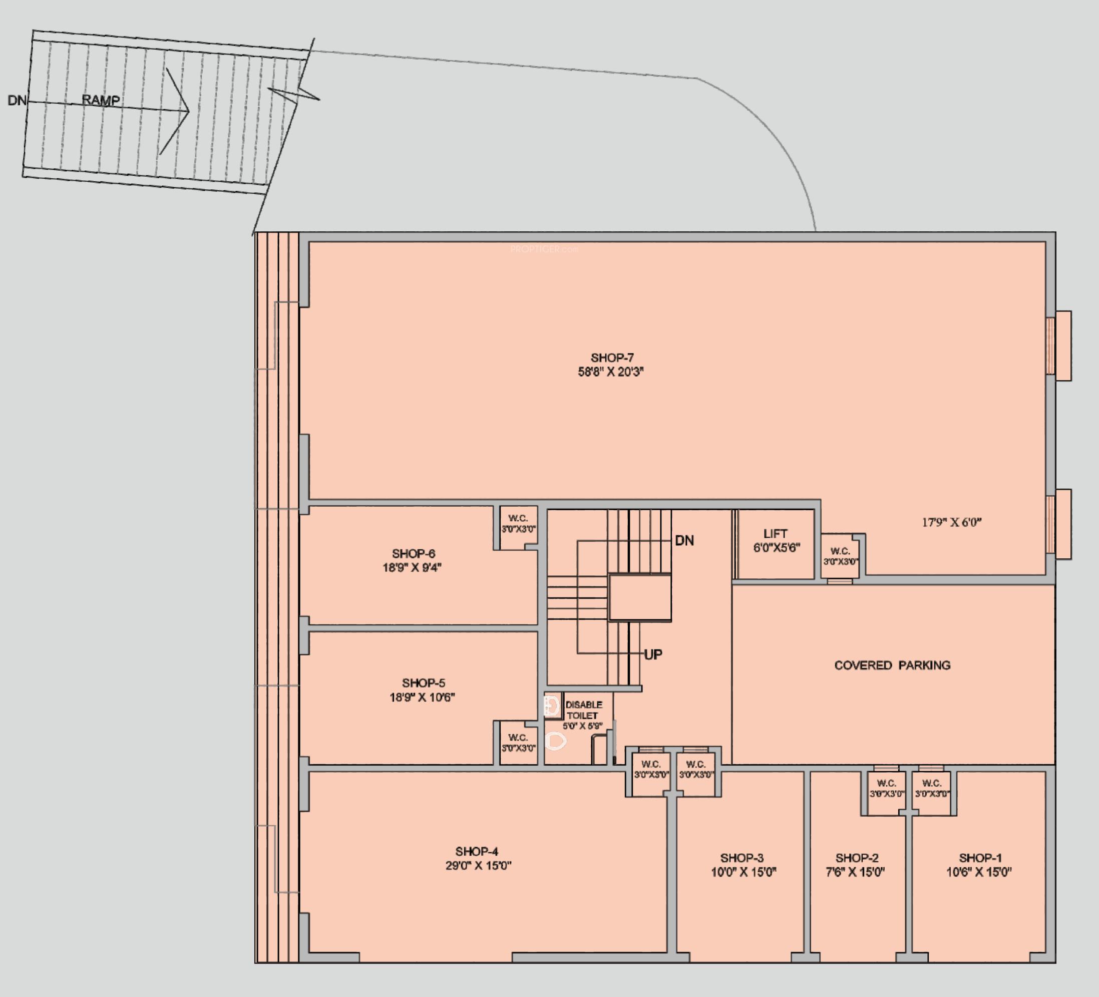 sumangal-appartment Cluster Plan