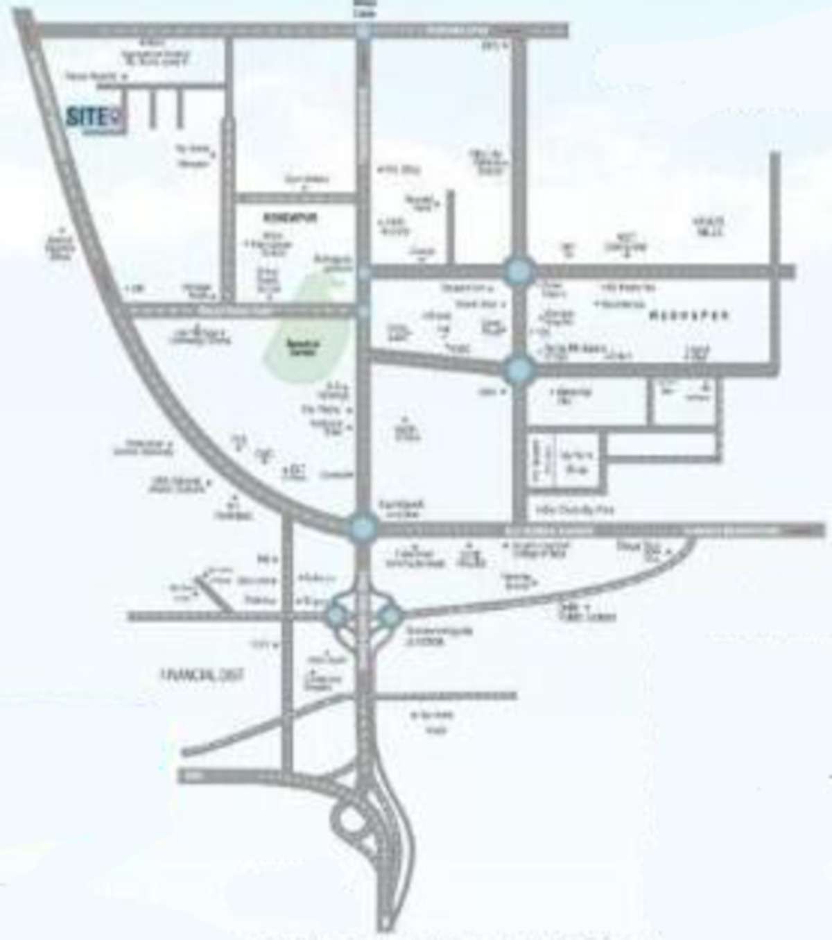 pooja-heights-block-a Location Plan
