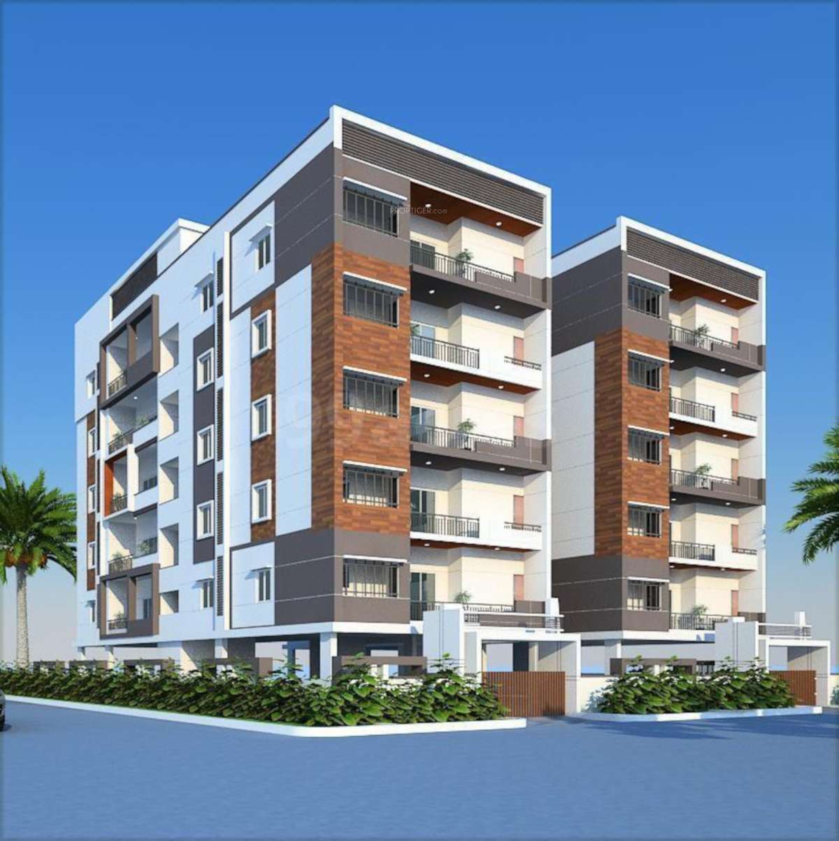pooja-heights-block-a Elevation