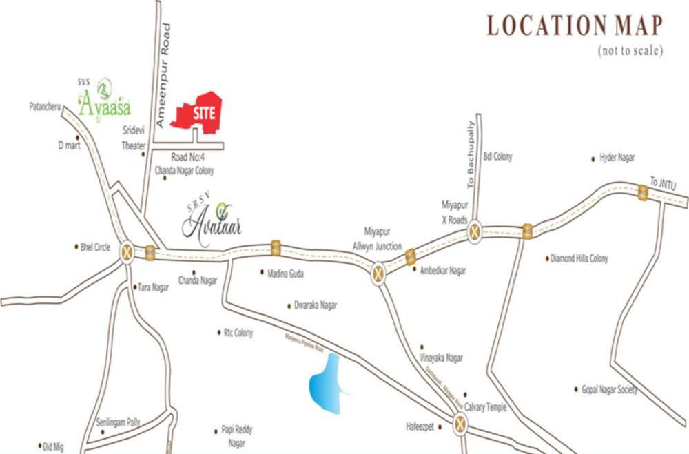 ample-homes-a-block Location Plan