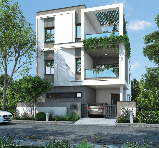 amulya-greenlands-villa Elevation
