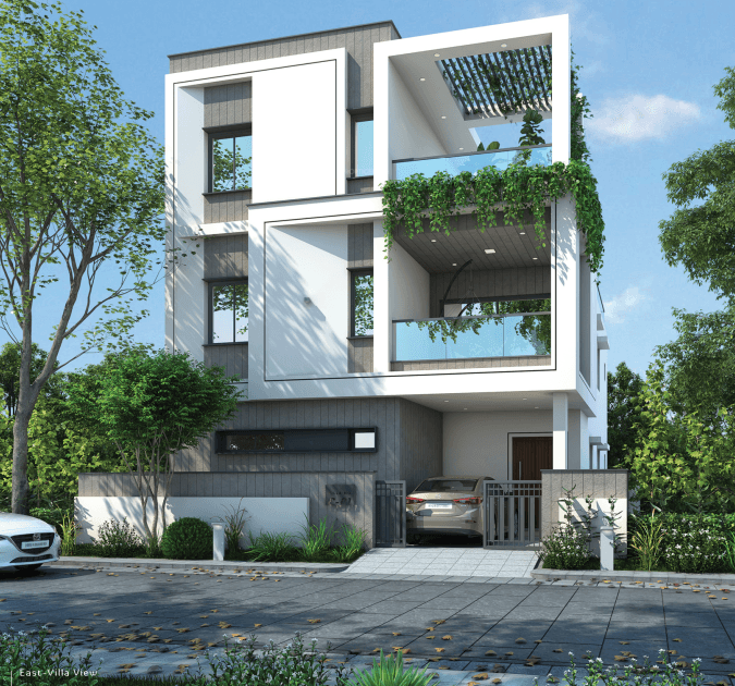 amulya-greenlands-villa Elevation
