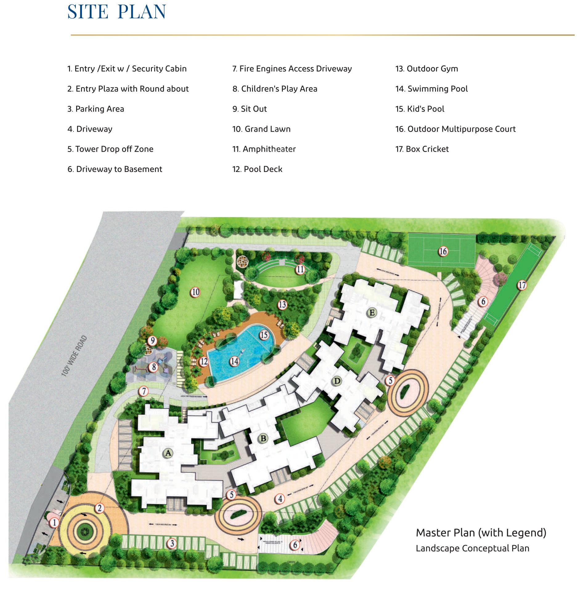 galaxy-heights-2-phase-ii-tower-a-and-b Site Plan