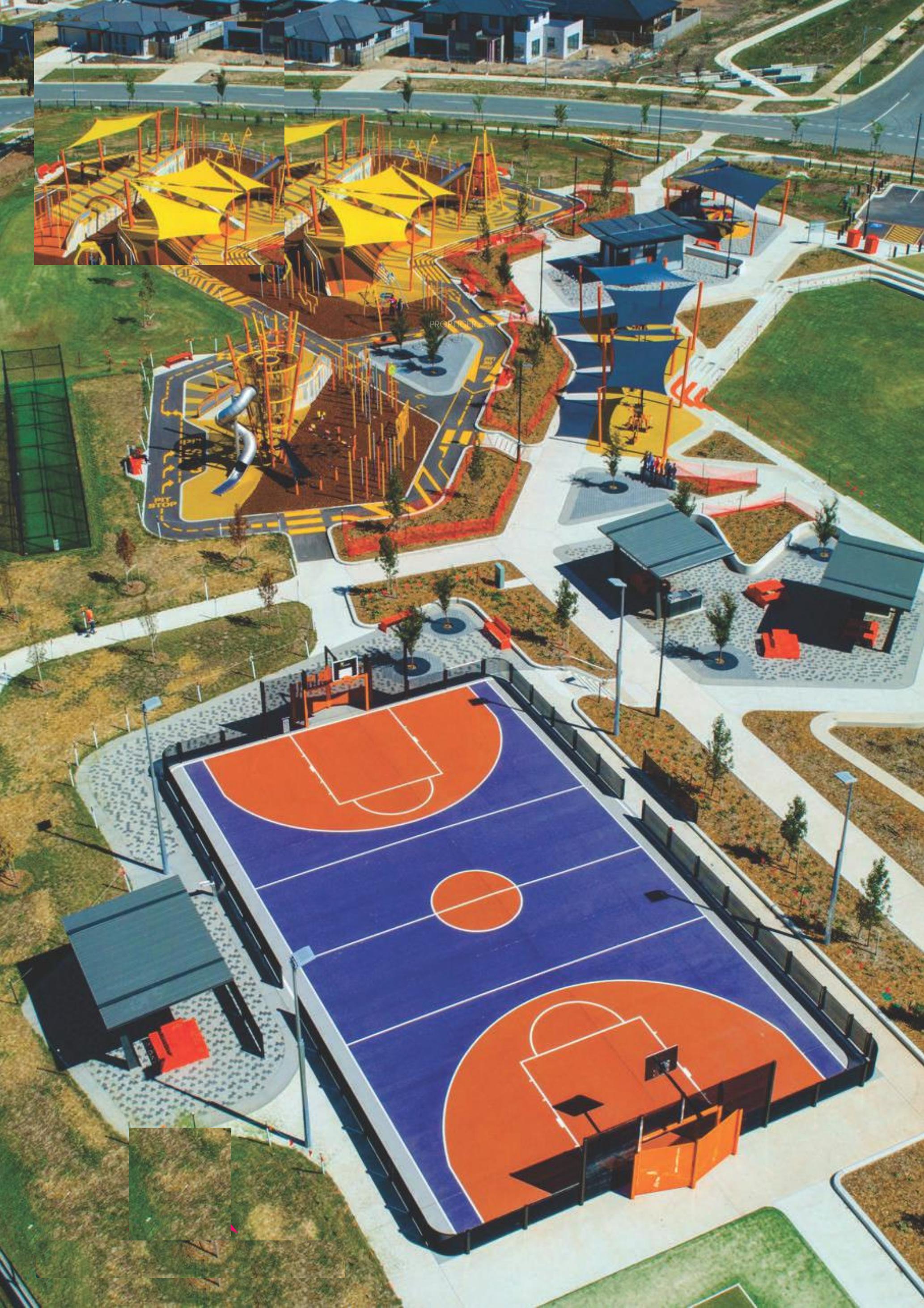 luxe Basketball Court