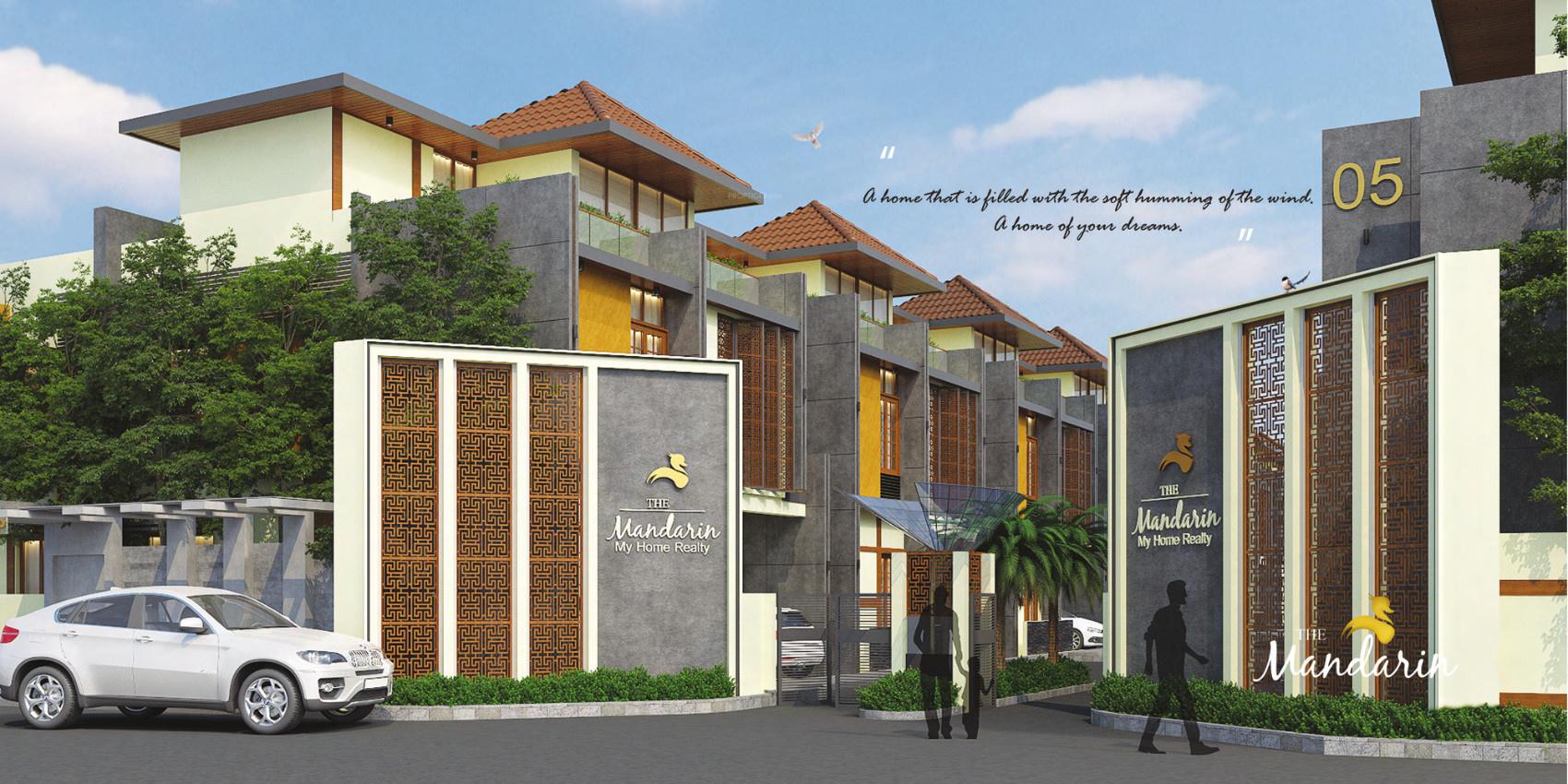 the-mandarin Elevation