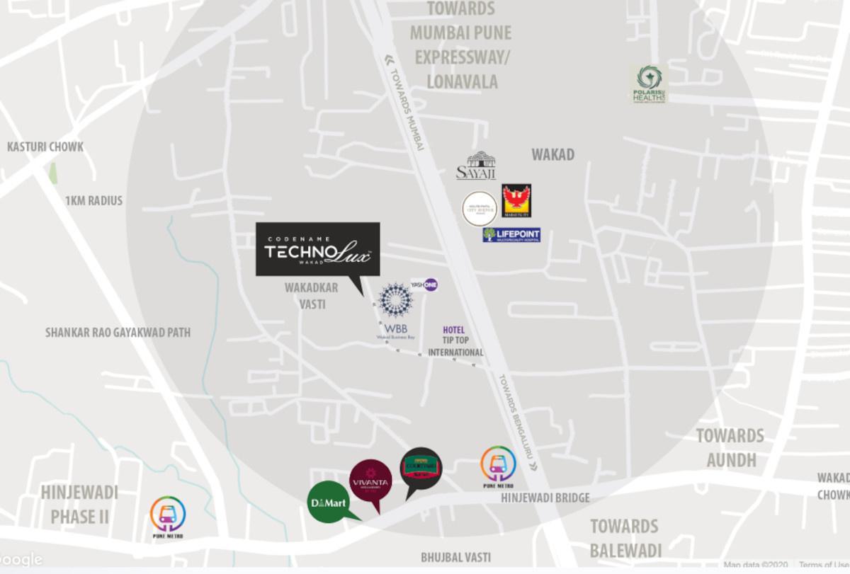 codename-techno-lux Location Plan
