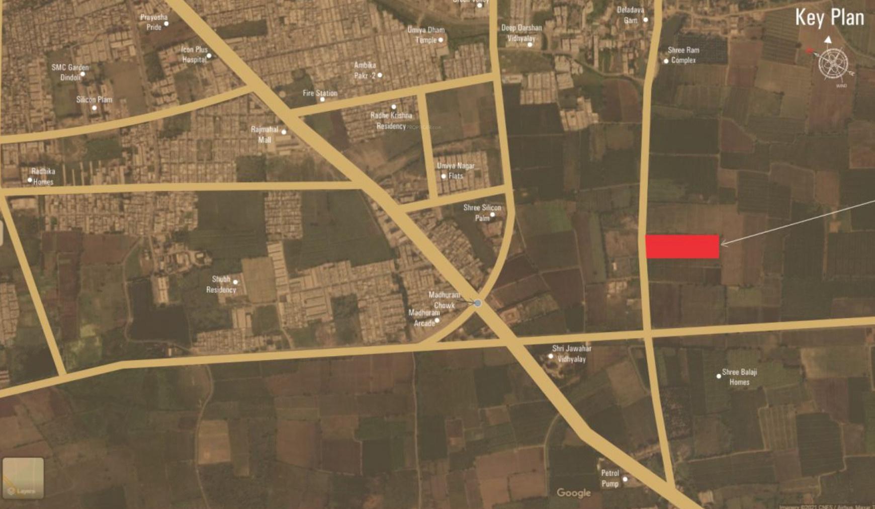 kailash-2-residency Location Plan