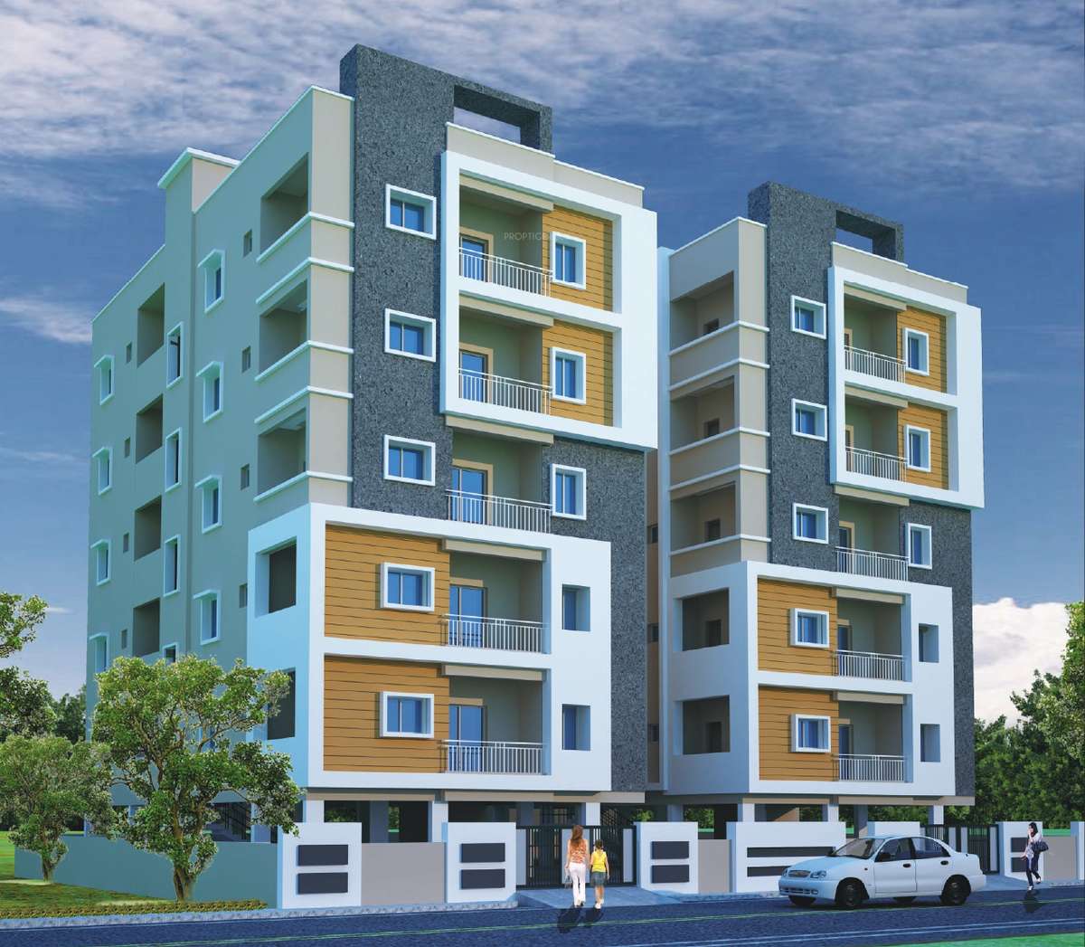 crown-block-b Elevation