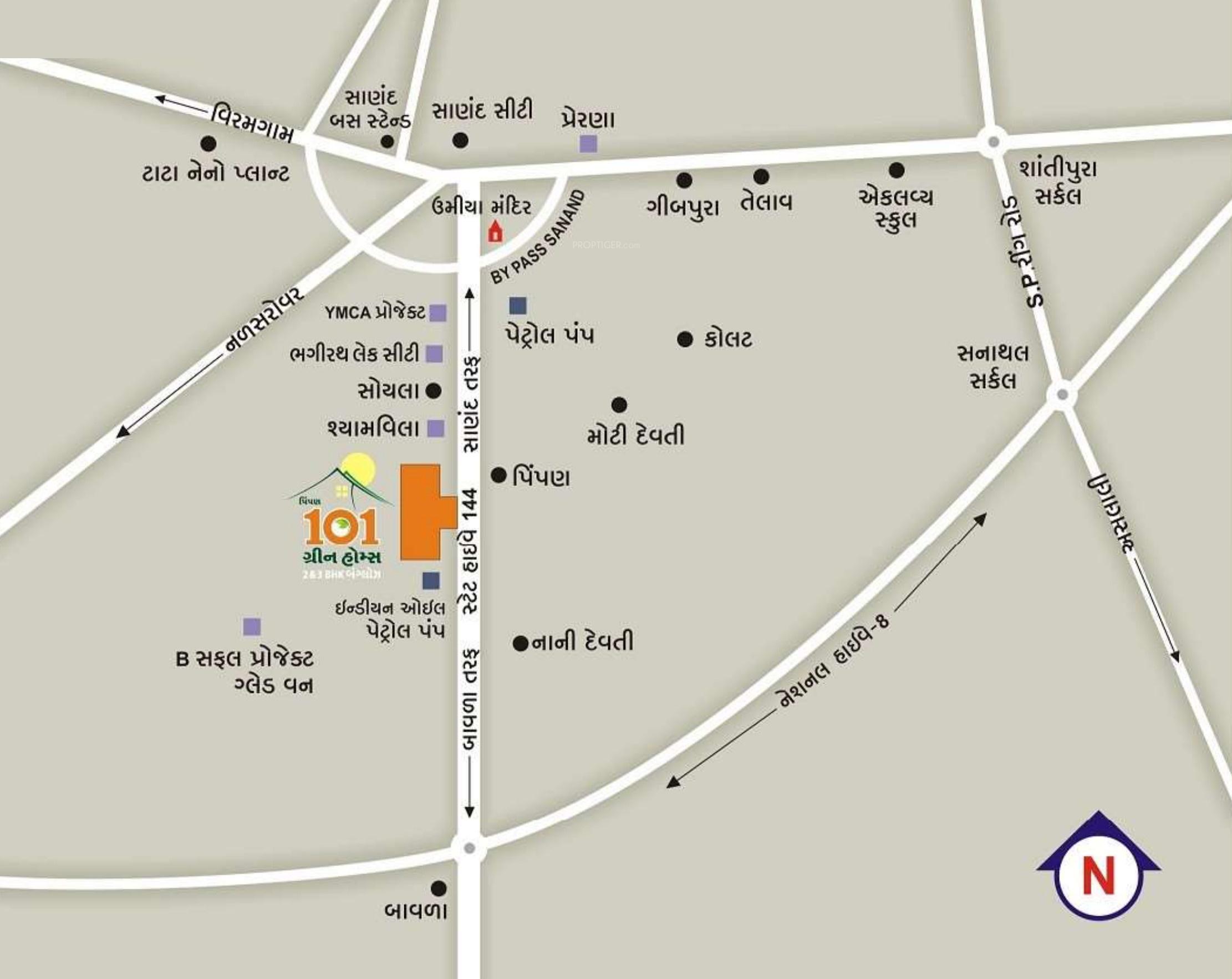101-green-homes Location Plan
