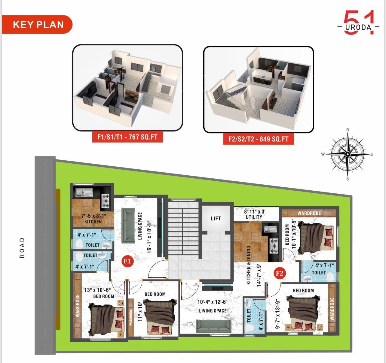 uroda-51 Uroda 51 Cluster Plan