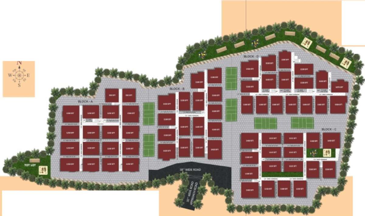 ample-homes-block-b Master Plan