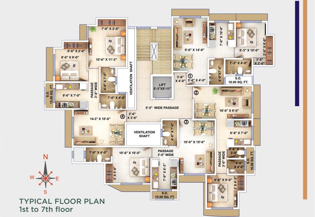 darshani-chsl Darshani CHSL Cluster Plan