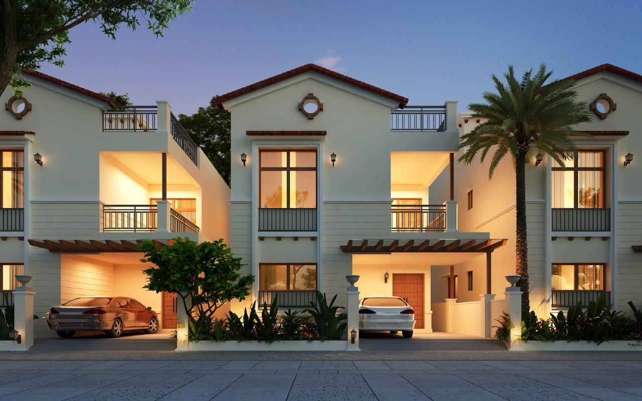 pranav-grove-park Elevation