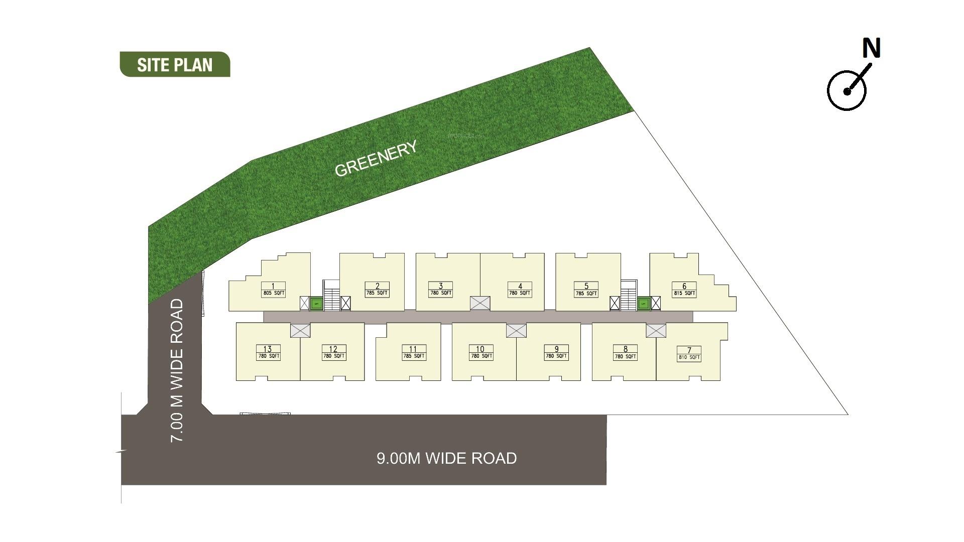 four-greens-ii Site Plan