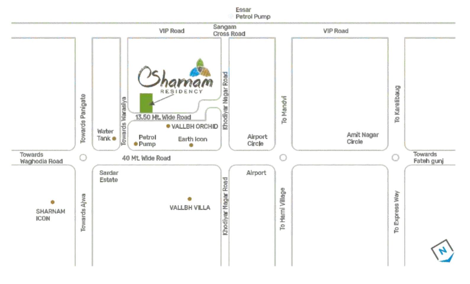 residency Location Plan