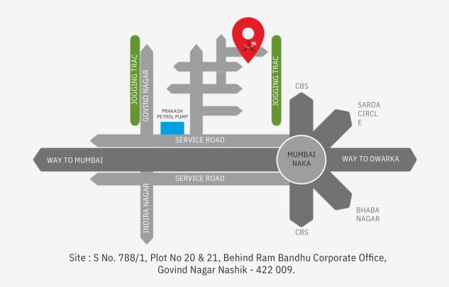 advait-apartment Location Plan