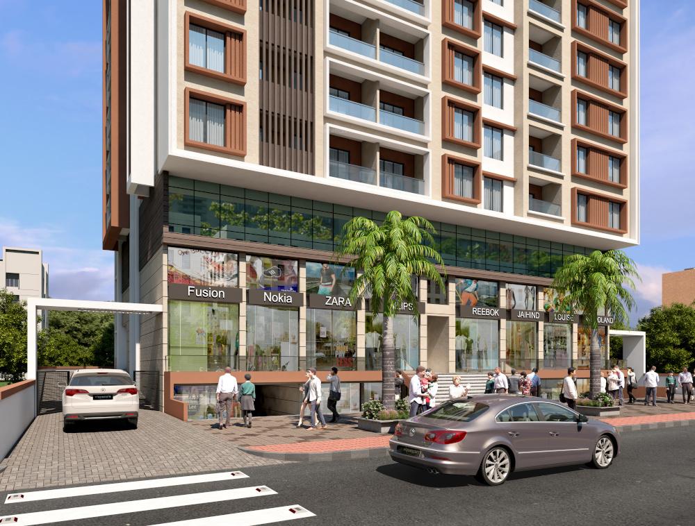 midtown-one Elevation