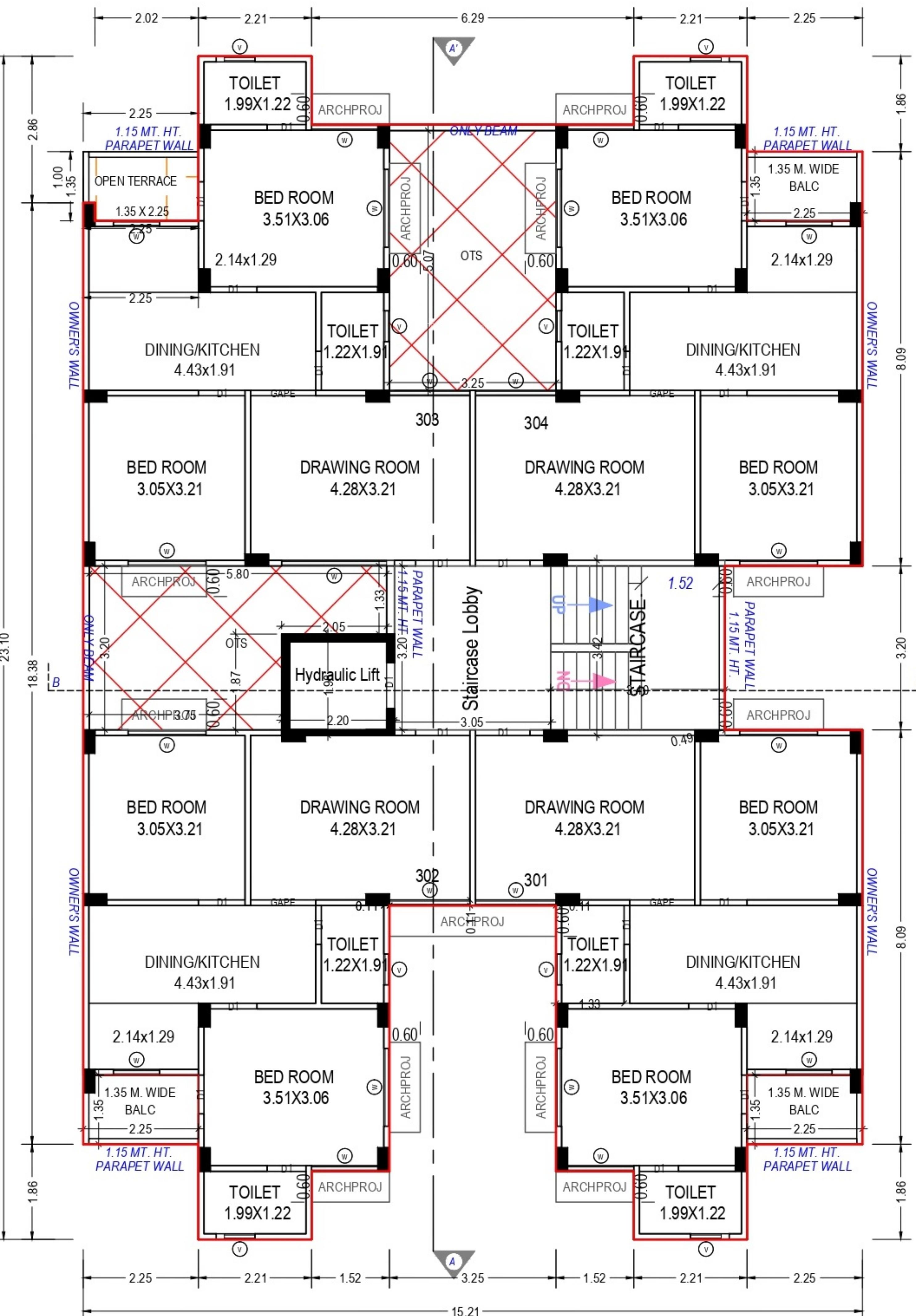 apple-glory Apple Glory Cluster Plan For 3rd Floor