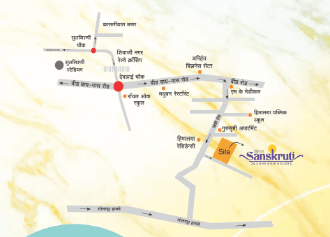 sanskruti Location Plan