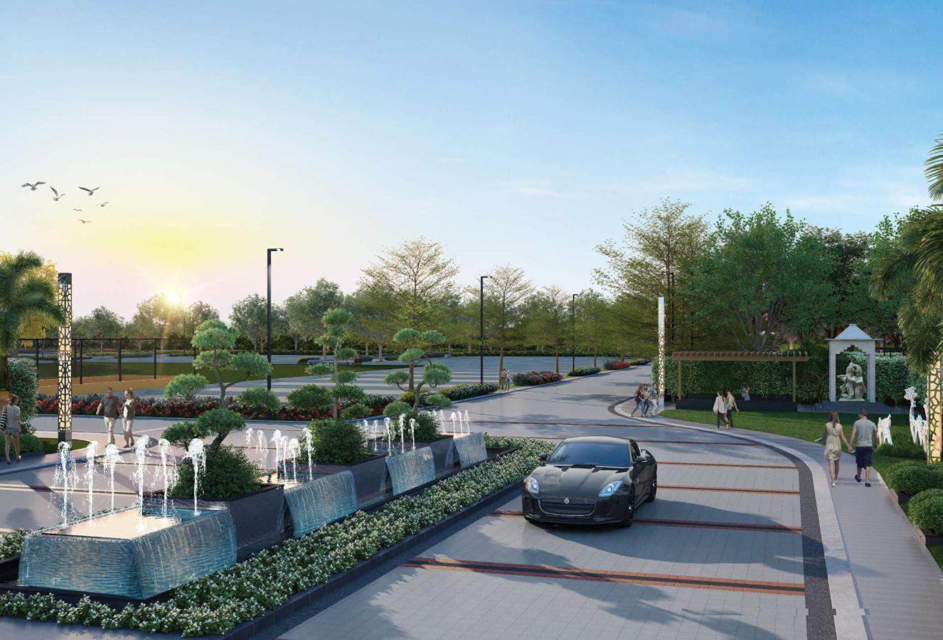 olive-greens Internal Roads & Footpaths