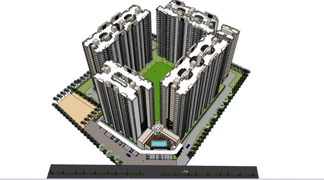 rahul-downtown-phase-ii Elevation