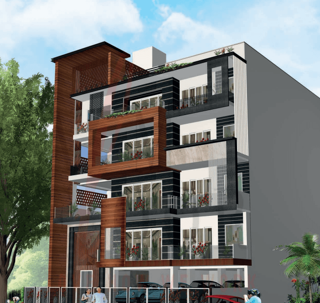 floor-dlf-phase-3 Elevation