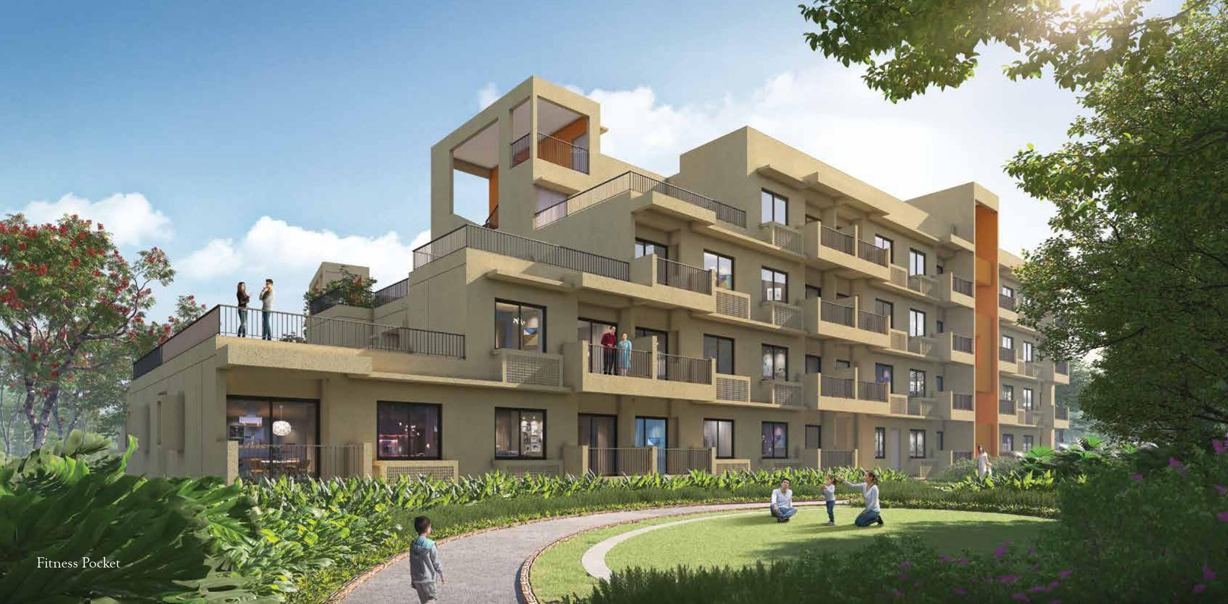 vanya-awas-apartments-phase-i Elevation