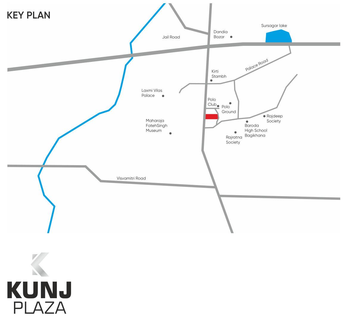 kunj-plaza-phase-2 Location Plan
