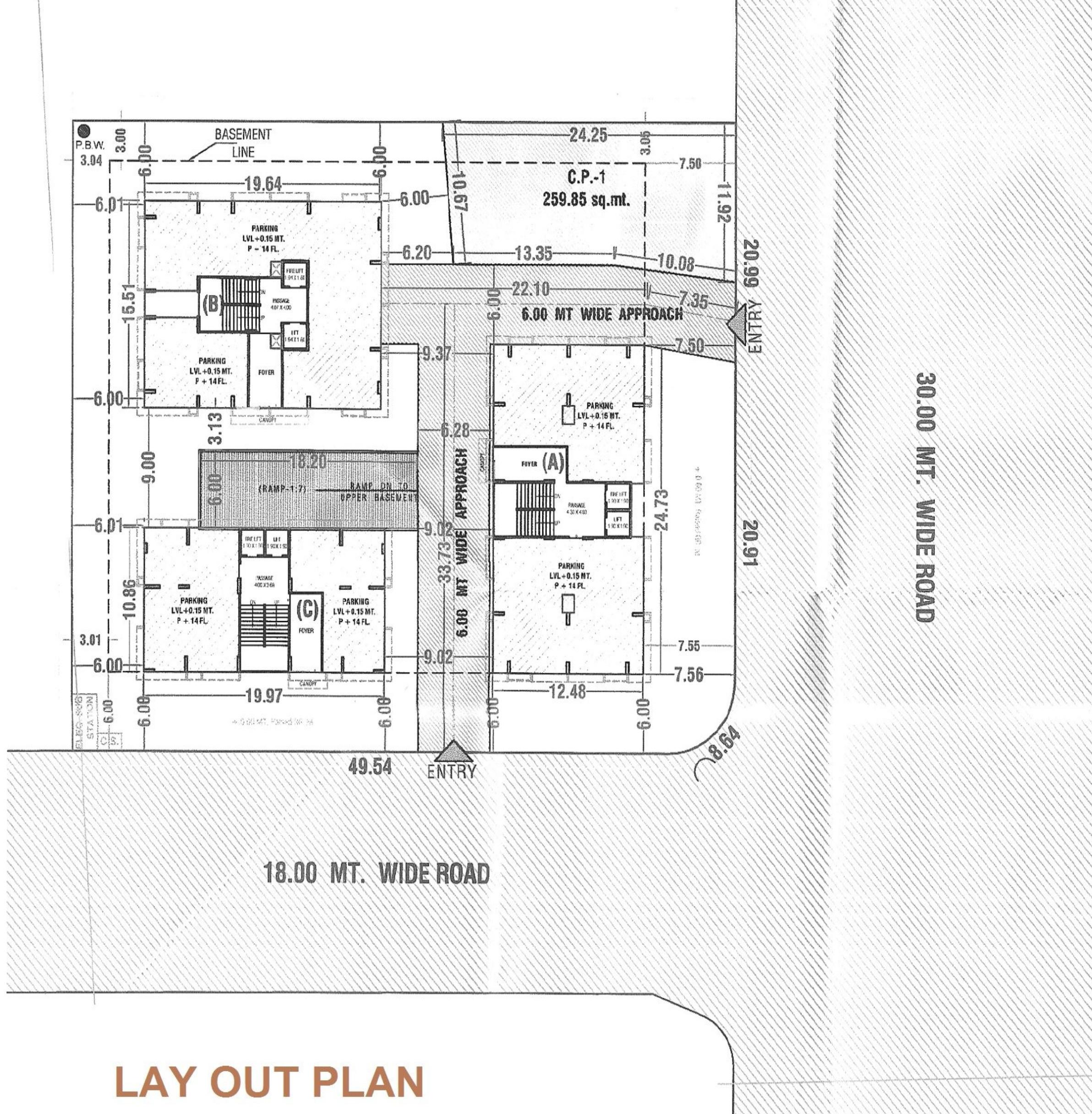 victoria-crown Layout Plan