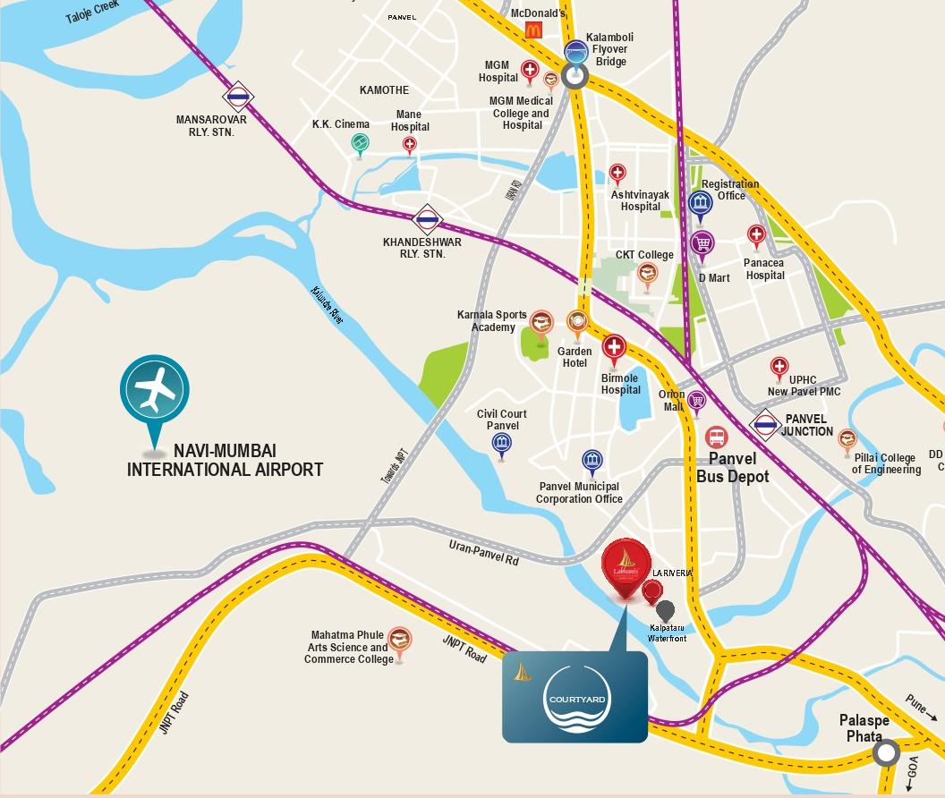 courtyard Location Plan