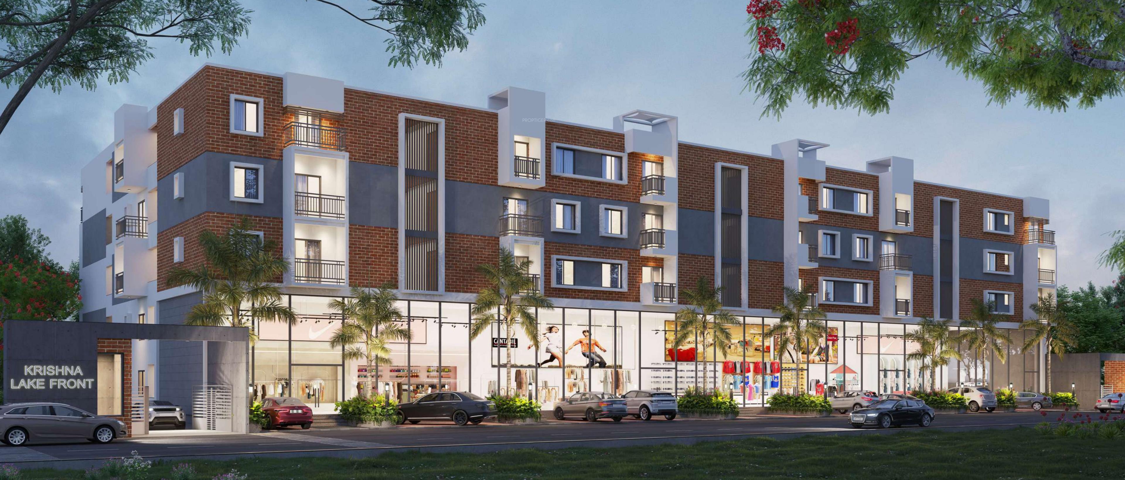 krishna-lakefront Elevation