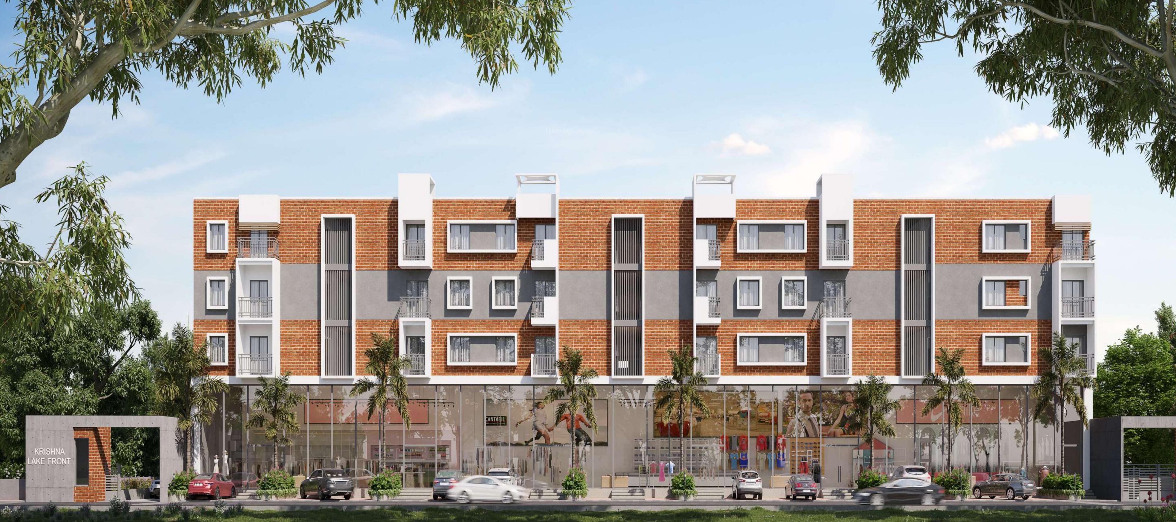 krishna-lakefront Elevation