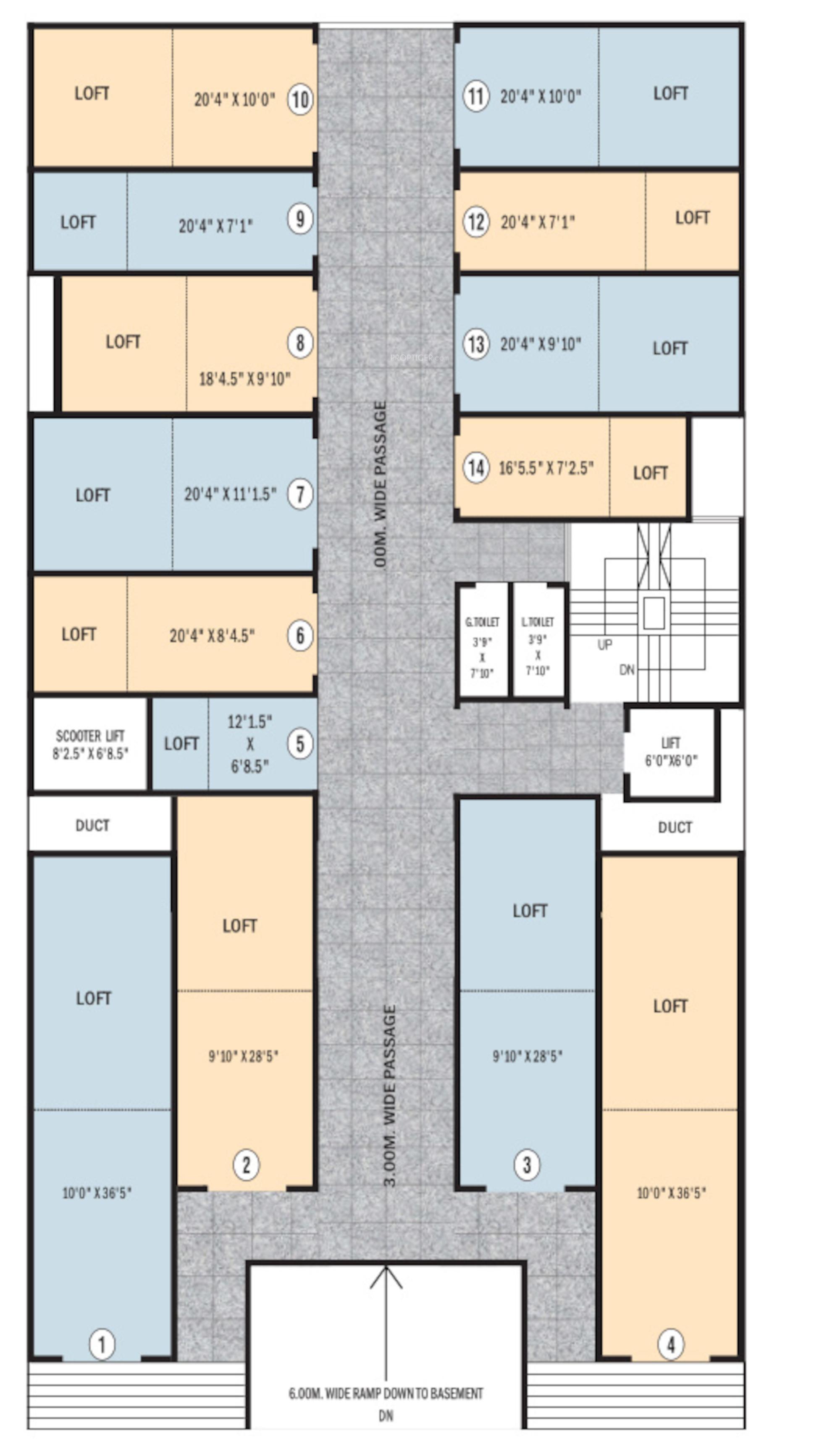 akshay-house Akshay House Cluster Plan for ground Floor