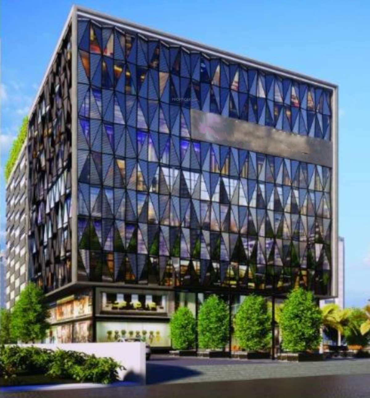 lotus-square-mall Elevation