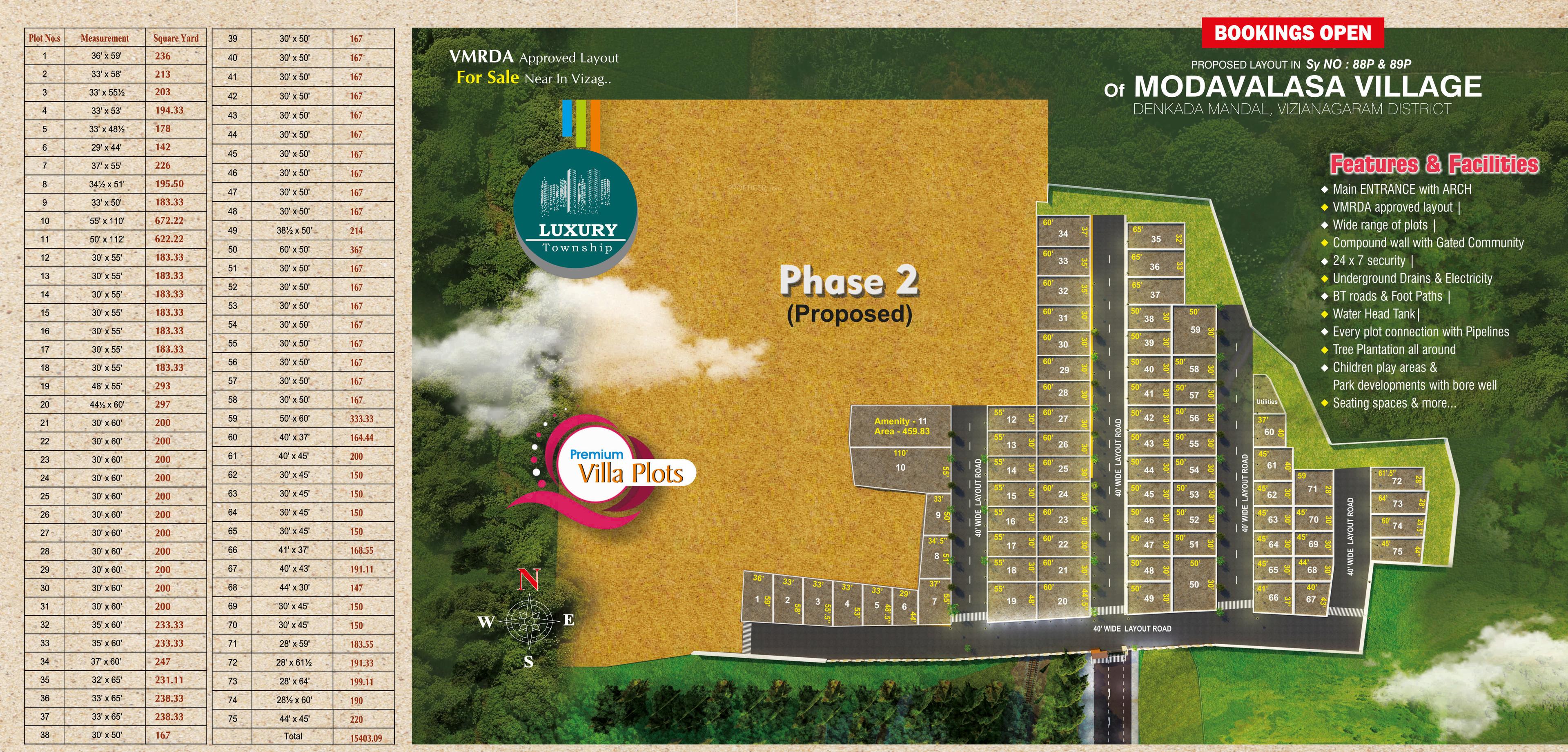 luxury-township Layout Plan