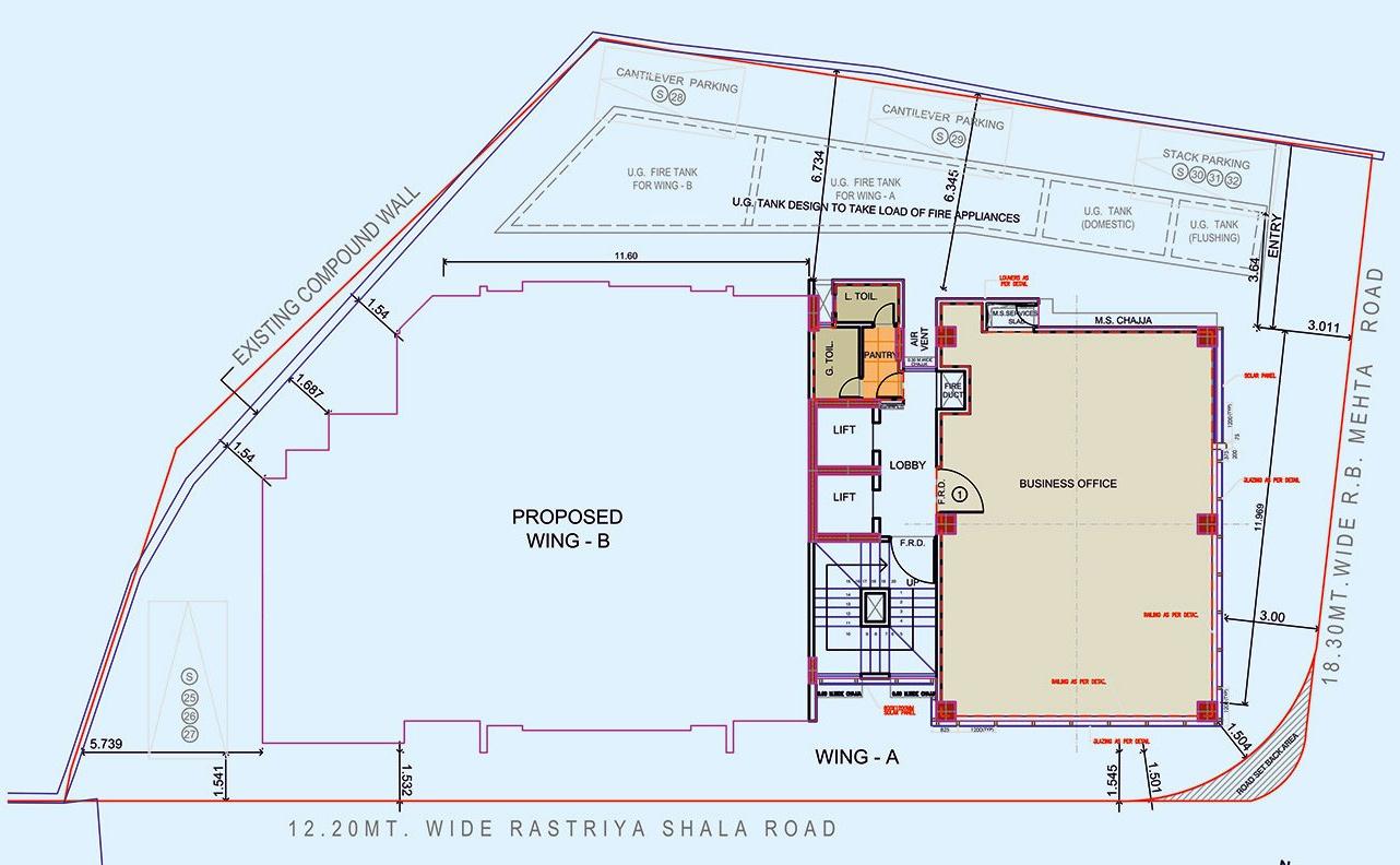 neelkanth-prakash Neelkanth Prakash Cluster Plan For Typical Floor Plan