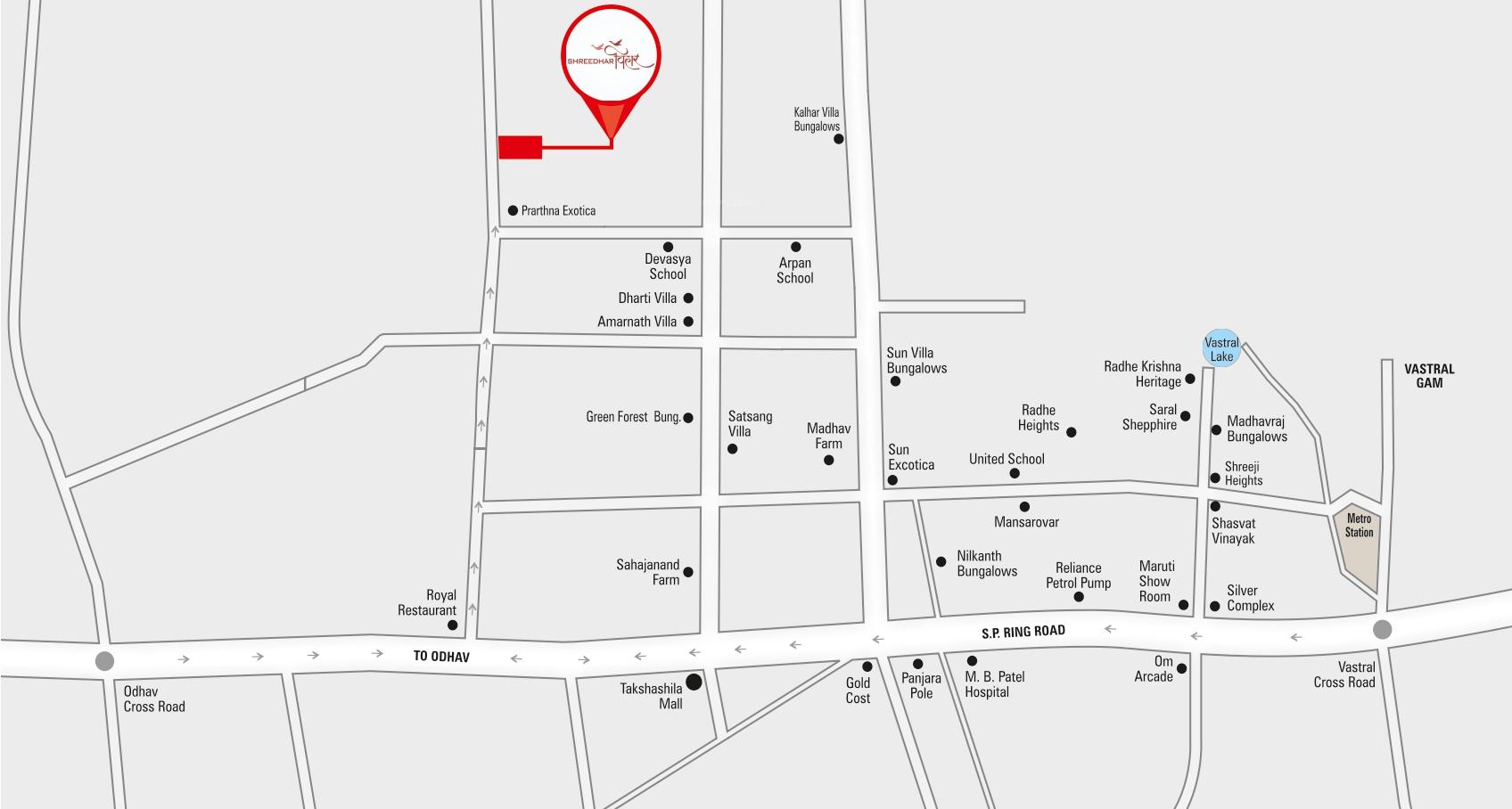 vihar Location Plan