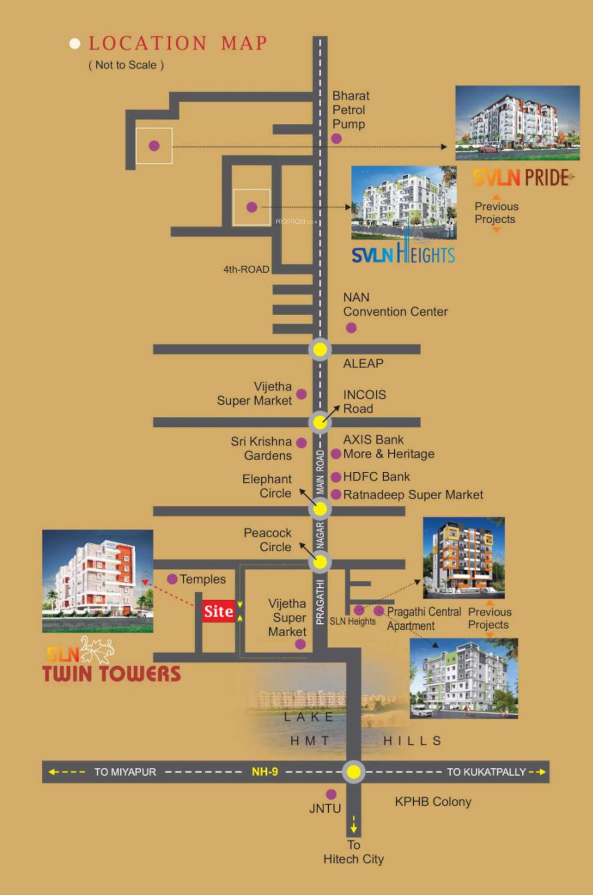 twin-towers-block-a Location Plan