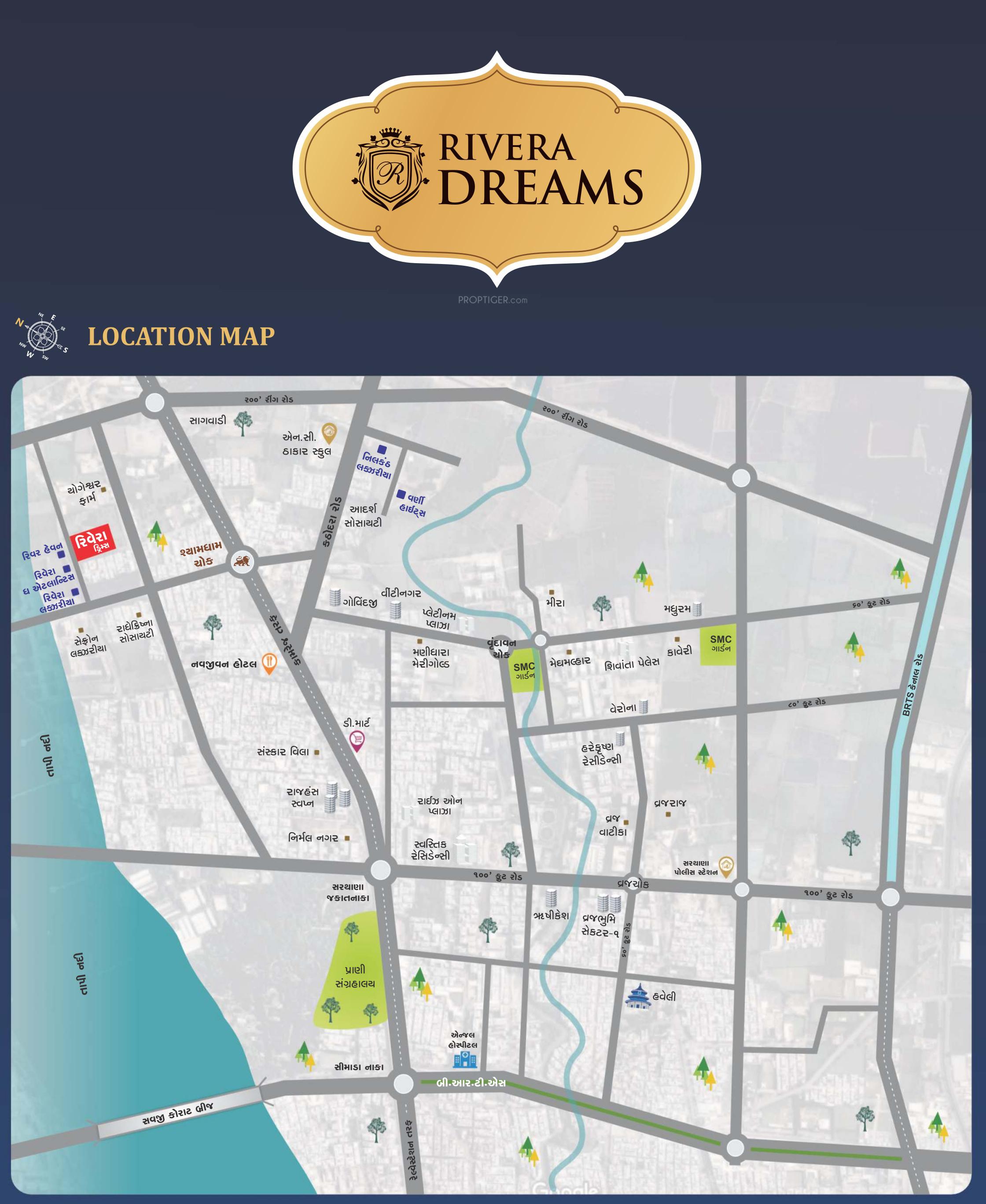 rivera-dreams Location Plan