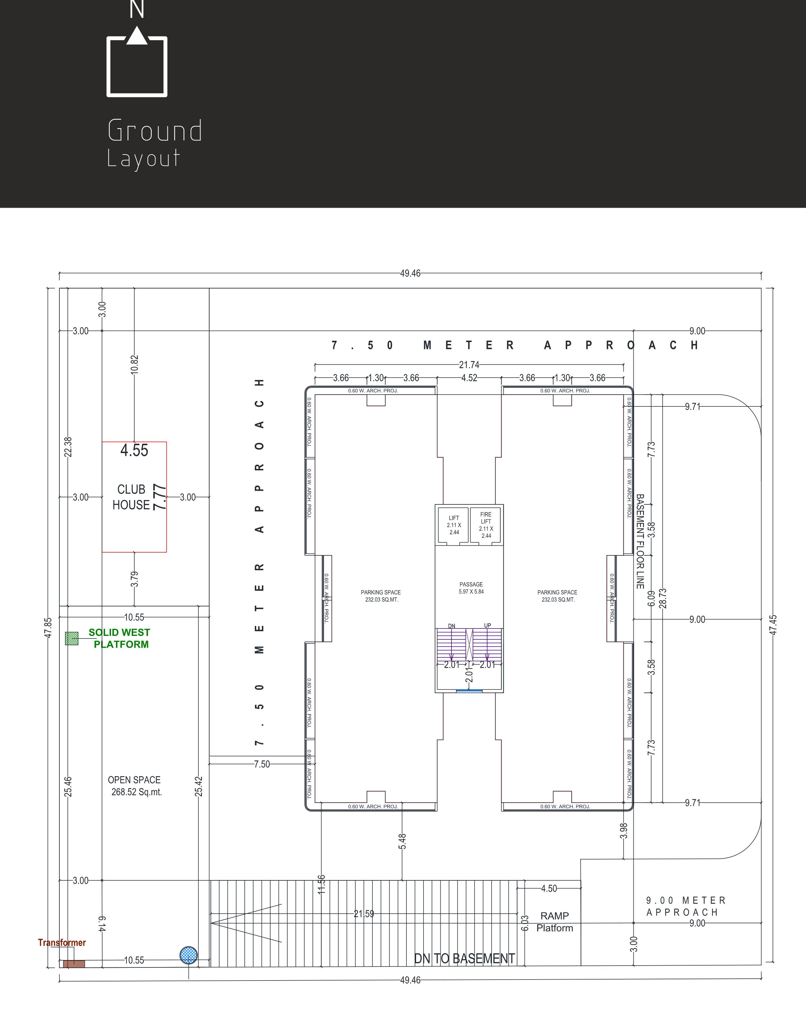 galaxy-bliss Galaxy Bliss Cluster Plan for ground Floor
