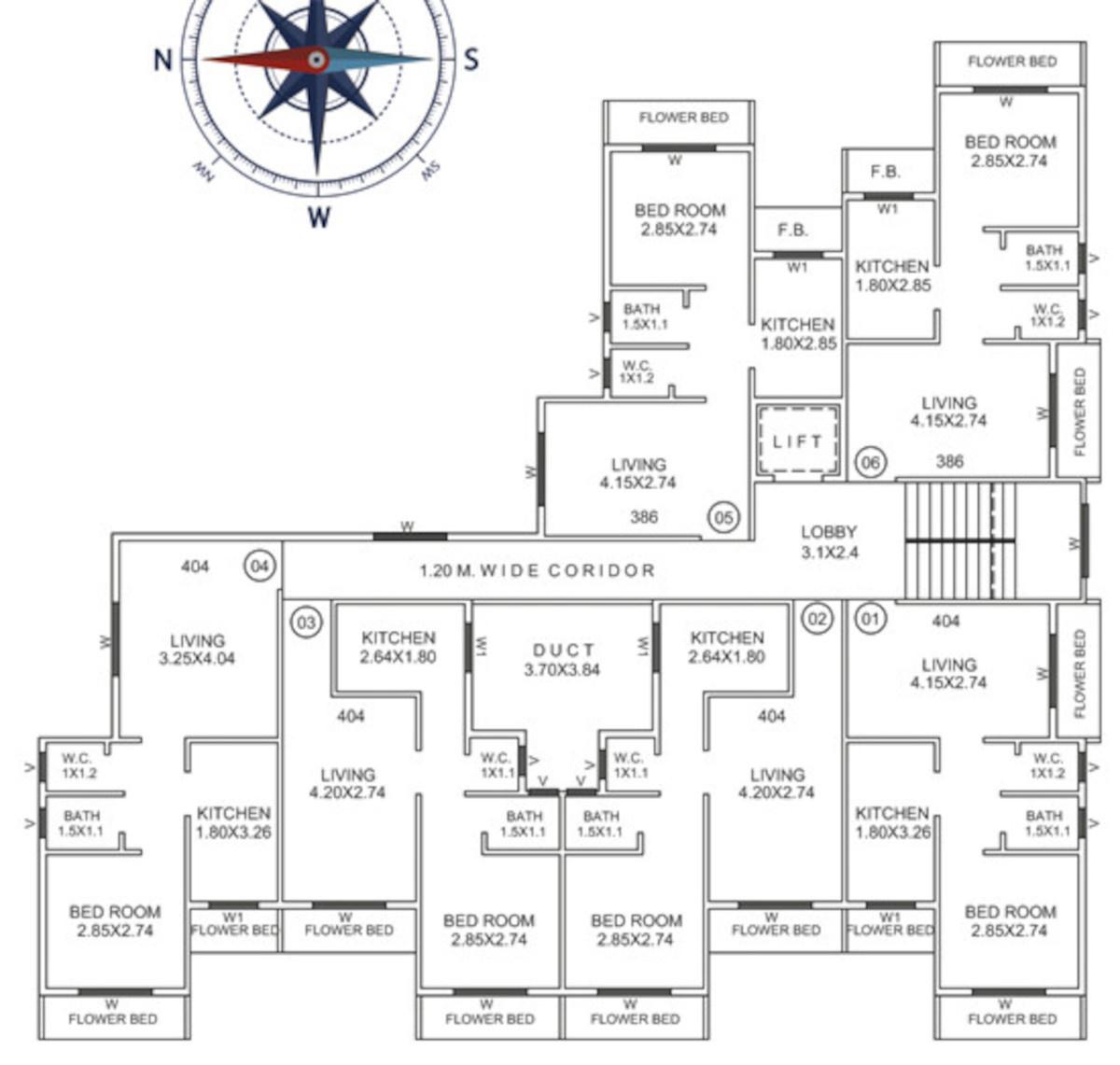 imperial Imperial Cluster Plan from 2nd to 4th Floor