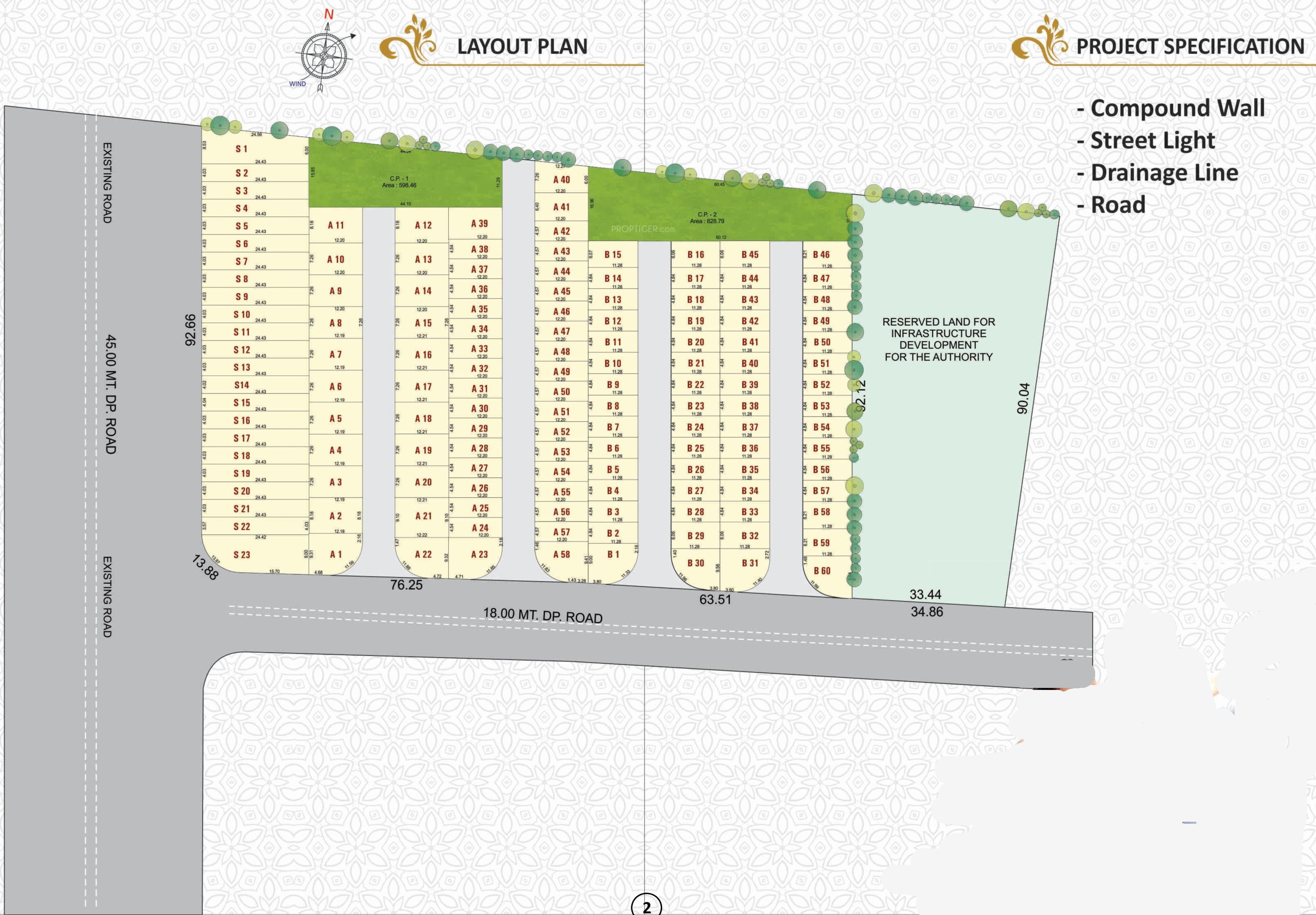 green-residency Layout Plan