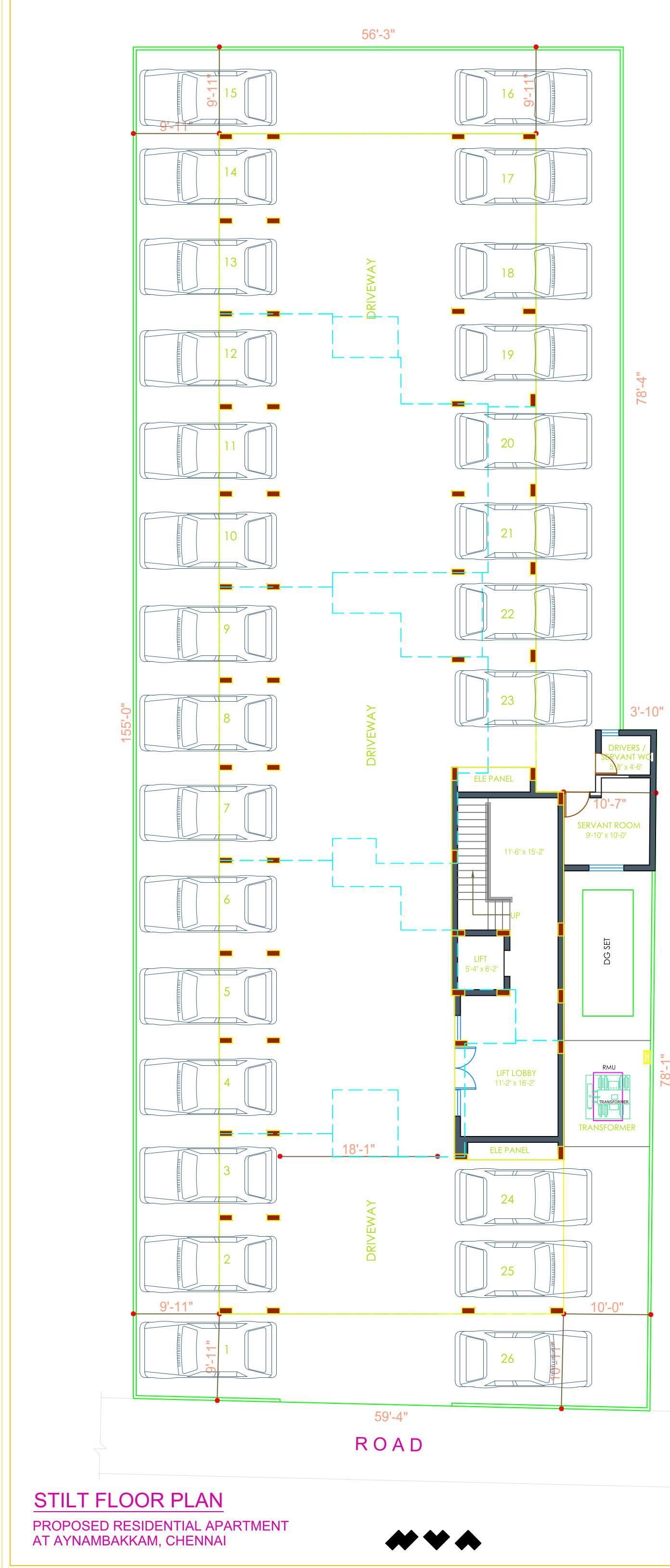 kausaliya-enclave Kausaliya Enclave Ground Cluster Plan